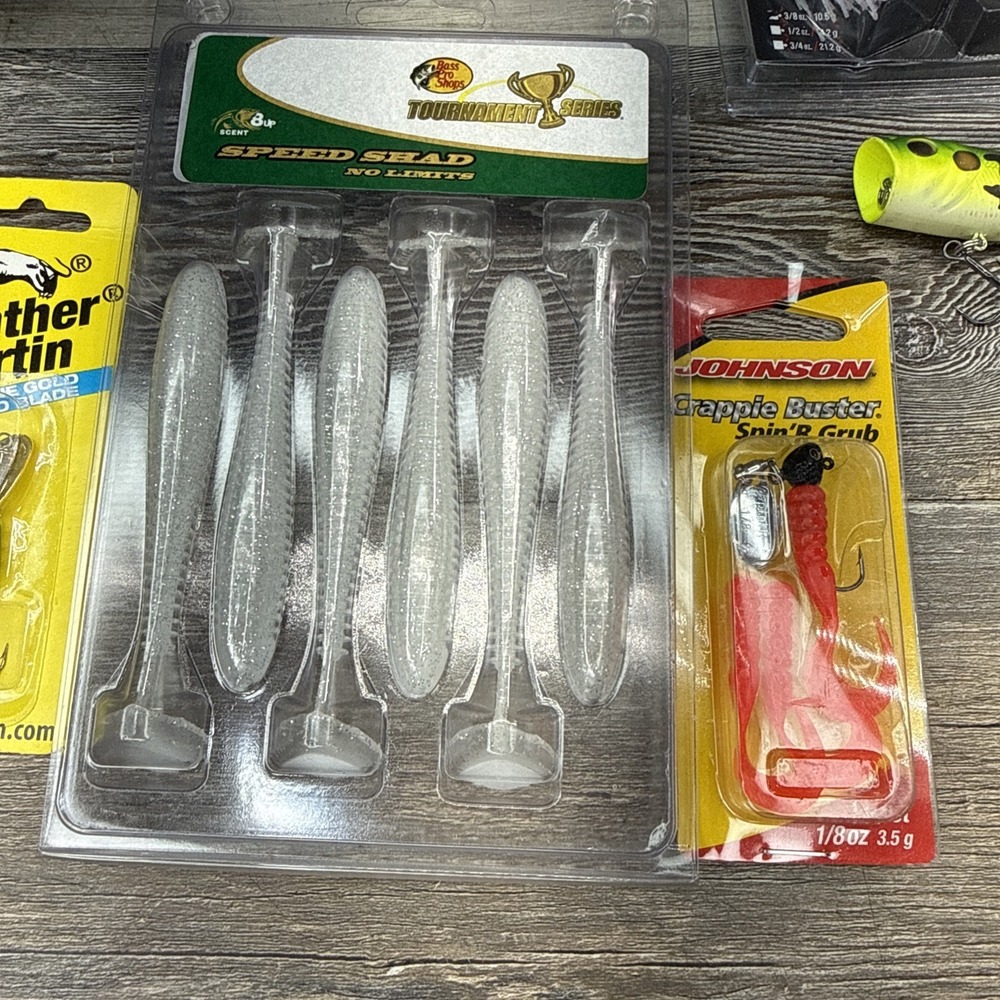 Fishing Lures, PowerBait. Berkley, Bass Pro Shops, panther Martin, Johnson - Picture 7 of 7